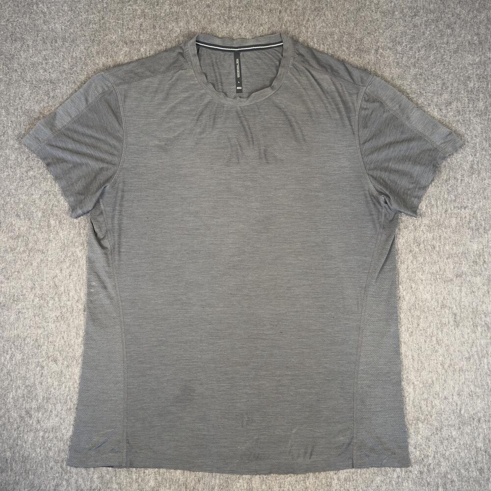 Ten Thousand Versatile Shirt Mens Large Gray Short Sleeve Training Tee TTKT009